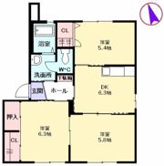 バリュージュ北の間取り画像