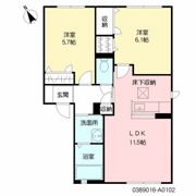 パンシオン・クレール A棟の間取り画像