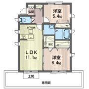 サンガーデンIVの間取り画像