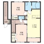 エミネンスコートFの間取り画像