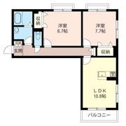 クロシェットn IIの間取り画像