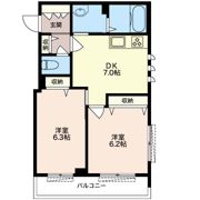 エクラシエ新城の間取り画像