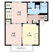 メゾン・クレストの間取り画像