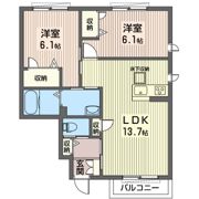 エクセラン IIの間取り画像