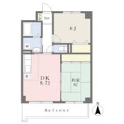 サザンヒルズの間取り画像