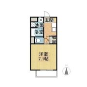 第2レパラディ3の間取り画像