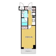 ライジングプレイス石川町の間取り画像