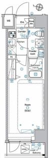 アンベリール亀戸パークの間取り画像