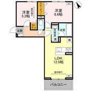 TORISIASデクシアの間取り画像