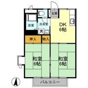 コーポグリーンの間取り画像