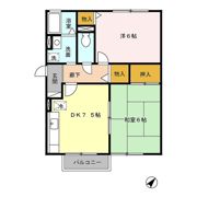 ボナール Aの間取り画像