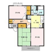 ヴィラ栗本 ABCの間取り画像