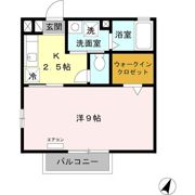 モナリエ東村山の間取り画像