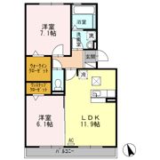 ウィルモアM2の間取り画像