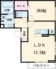 オルフィークの間取り画像