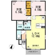 シャルムドミール B棟の間取り画像