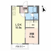 グリーンステージ東山 Cの間取り画像