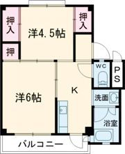ビレッジハウス十王堂1号棟の間取り画像