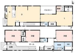 UOMACHIハウスの間取り画像