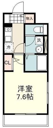 AFCレジデンスⅩⅥの間取り画像