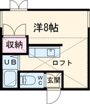 テラハウス深堀の間取り画像