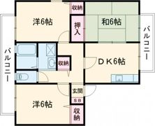 グリーンパーク楠葉 A棟の間取り画像