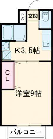 サニーヒル若葉南の間取り画像