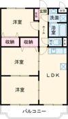 エバーグリーン角園の間取り画像