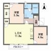 フレグランスいしやの間取り画像