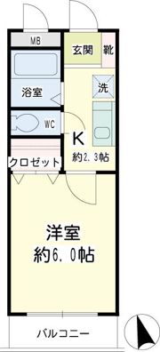 COMESTAの間取り画像