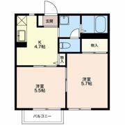 ノーザンライトハイツ Aの間取り画像
