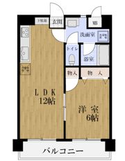 Apartments 大倉山の間取り画像