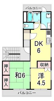 広末マンションの間取り画像