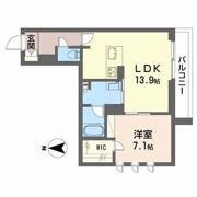 シャーメゾン 太秦天神川の間取り画像