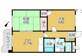 メゾン・DE・OKの間取り画像