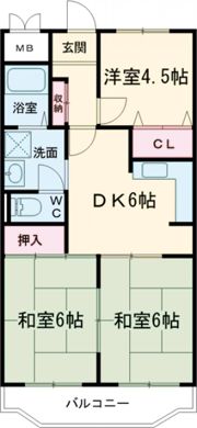 ビアンコ・ディモーラの間取り画像