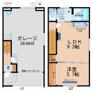 8CASA御経塚の間取り画像
