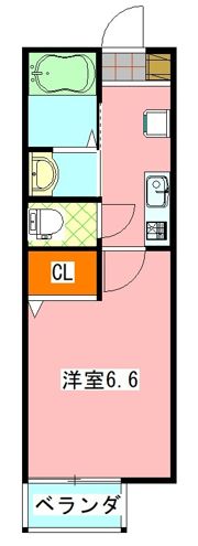 グリーンヒルズの間取り画像