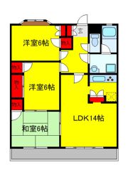 シャンベルタン我孫子の間取り画像
