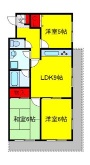 ホワイトパレス柏の間取り画像