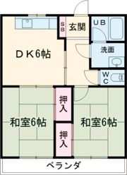 パークハイツ馬場の間取り画像