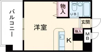ロイヤルコーポ高砂の間取り画像