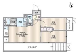 HJクラウンⅠの間取り画像