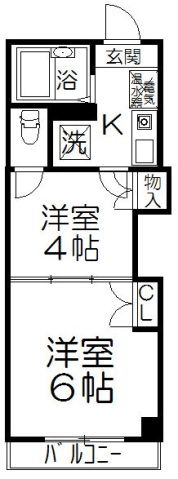 レジデンスカープ大宮の間取り画像