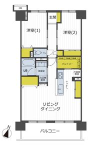 コスモ守山七番館の間取り画像