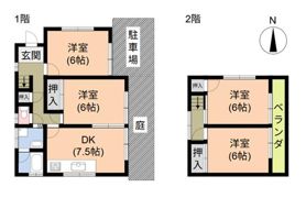 若宮戸建の間取り画像