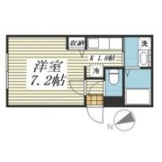 エルプレシア中の島の間取り画像