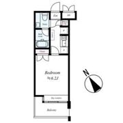 ダイナコートブロッサム天神南の間取り画像