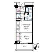 ザ・パークハウス 福岡タワーズ WESTの間取り画像