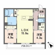 シャーメゾン西鳴水の間取り画像